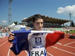 Mahiedine Mekhissi-Benabbad, vice-champion olympique 2008 Mahiedine Mekhissi-Benabbad, vice-champion olympique 2008