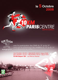 Résultats des 10km de Paris-Centre