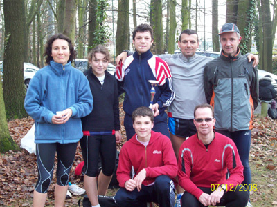 Bérangère, Marion, Yoann, Sébastien, Pascal, Thibault et  David.