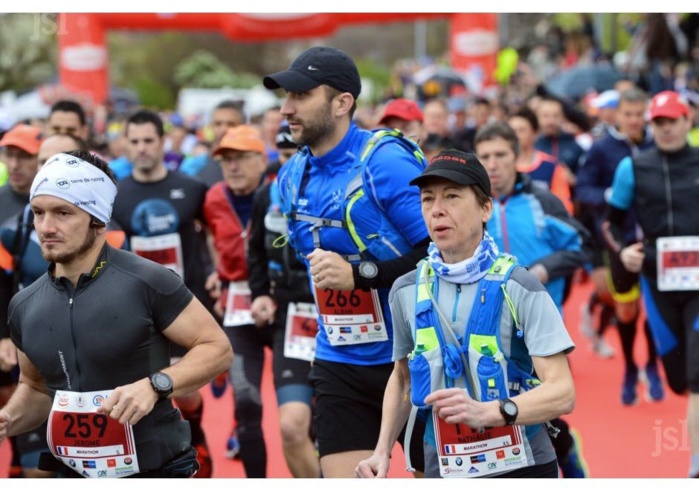 1er marathon des vins des côtes chalonnaises, 1er avril 2017 : 1ère dans ma catégorie !