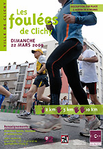 LES RESULTATS DES FOULEES DE CLICHY 2009