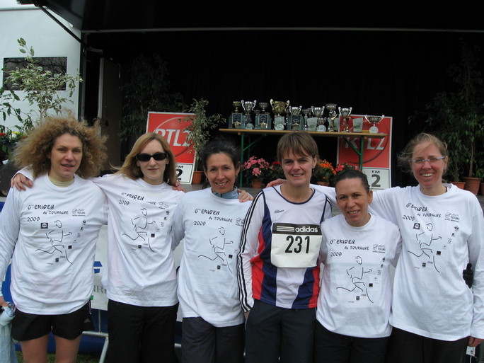 Carine, Julie, Brigitte, Fann, Maria et Heidi