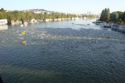 Départ dans la Seine!