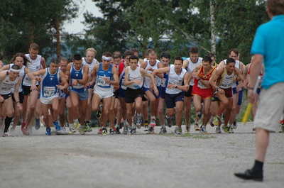 Le départ du cross