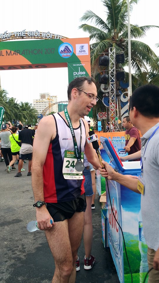 Mon semi-marathon, couru à Da Nang (Vietnam) Mon semi-marathon, couru à Da Nang (Vietnam)