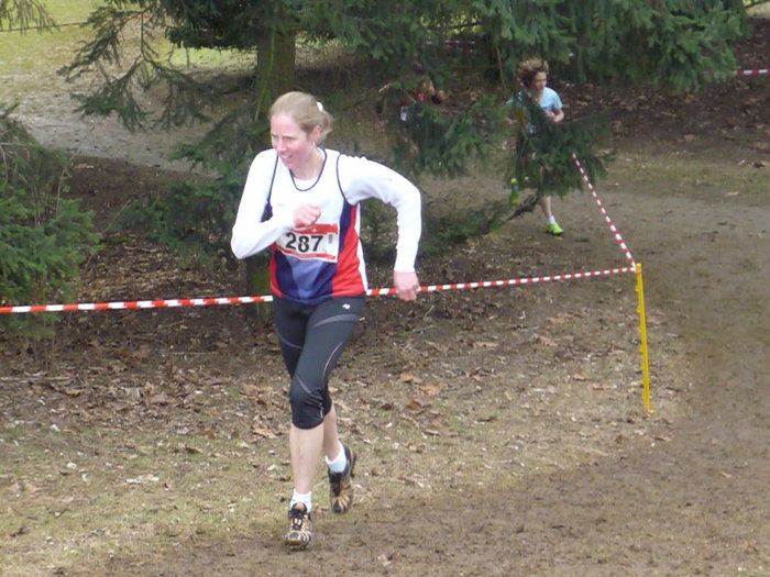 Heidi sur la Moyenne Boucle du cross Elite