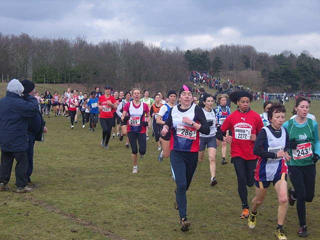 Carine, Louise et Annie en course!