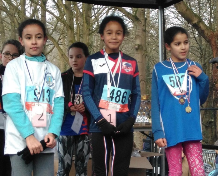 Mélissa REDAIS championne départementale poussine de cross