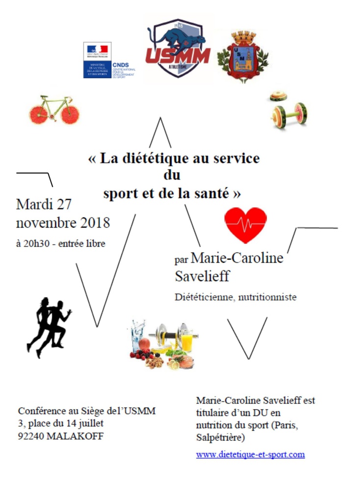 La Diététique au service du sport et de la santé La Diététique au service du sport et de la santé