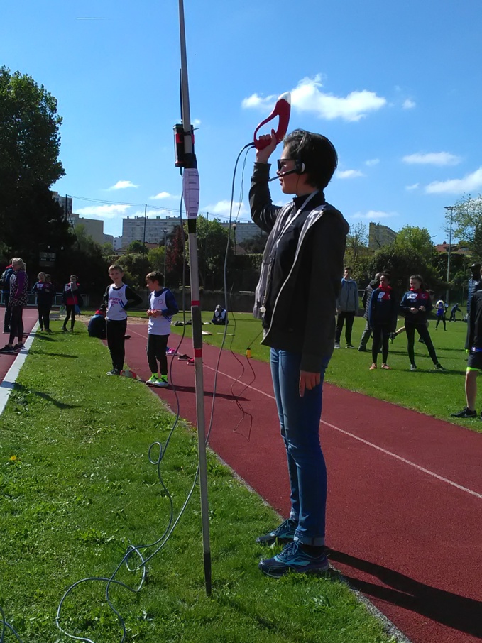 Anne Bérangère en action Anne Bérangère en action