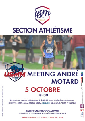 Meeting de la rentrée du 5 octobre 2021 Meeting de la rentrée du 5 octobre 2021