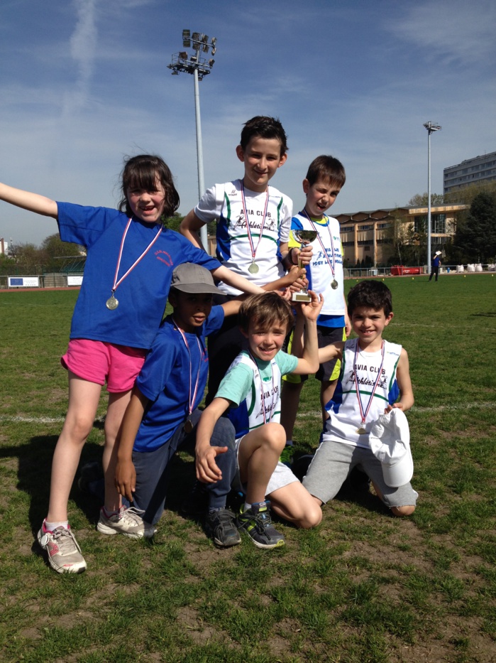 Résultats triathlons poussins-poussines à Vanves