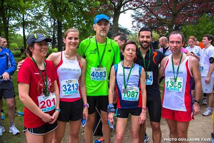 Marathon Hambourg et 10km du bois de Boulogne