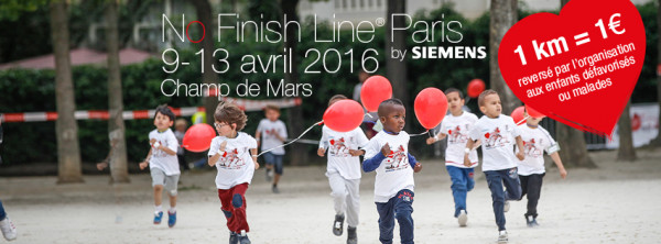 Courez solidaire à la NO FINISH LINE PARIS by Siemens