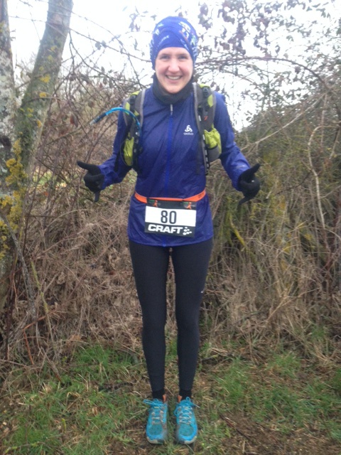 Trail d'Auffargis - de la pluie du vent du froid....