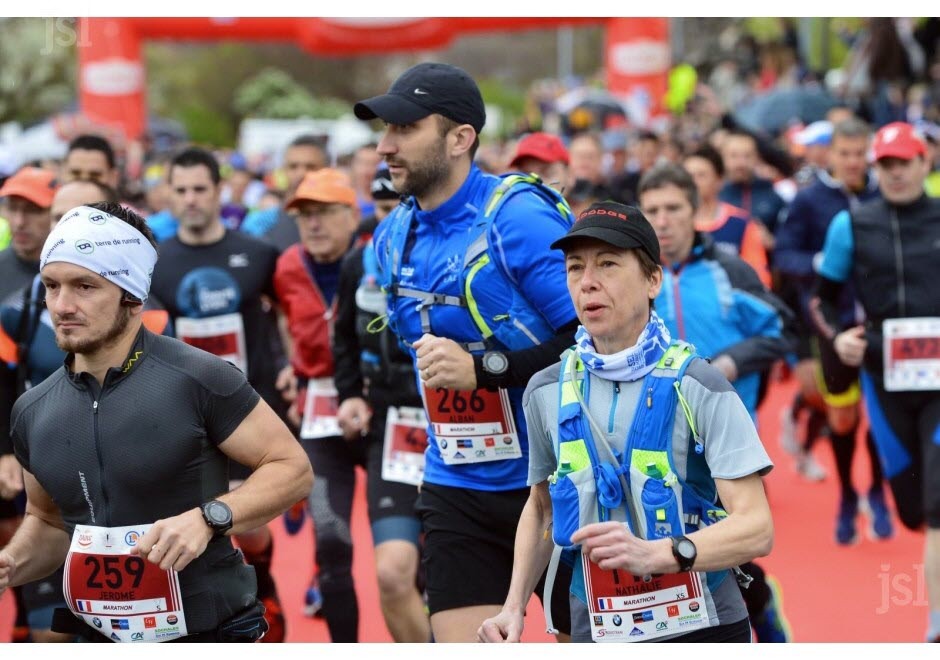 1er marathon des vins des côtes chalonnaises, 1er avril 2017 : 1ère dans ma catégorie !