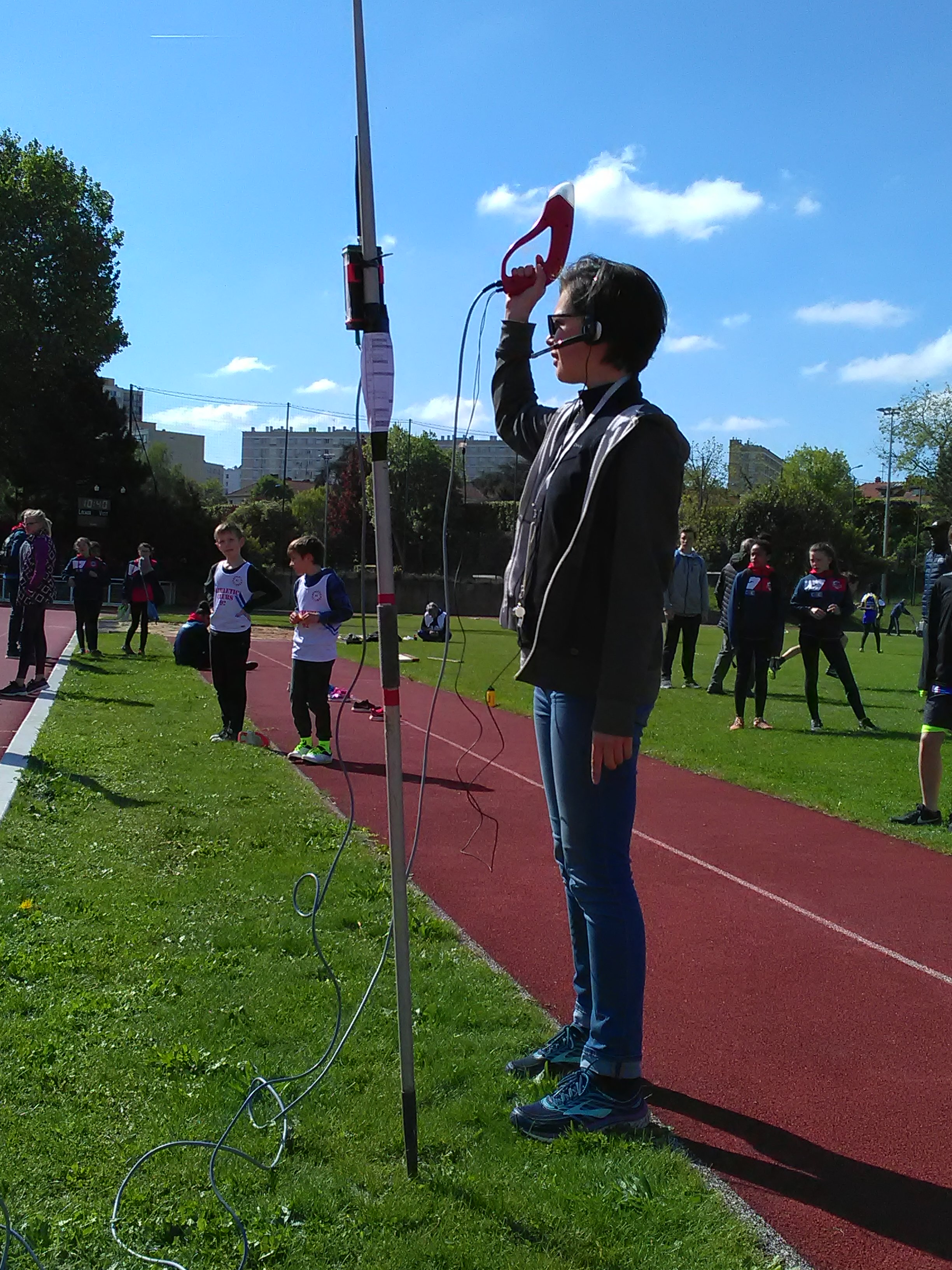 Anne Bérangère en action