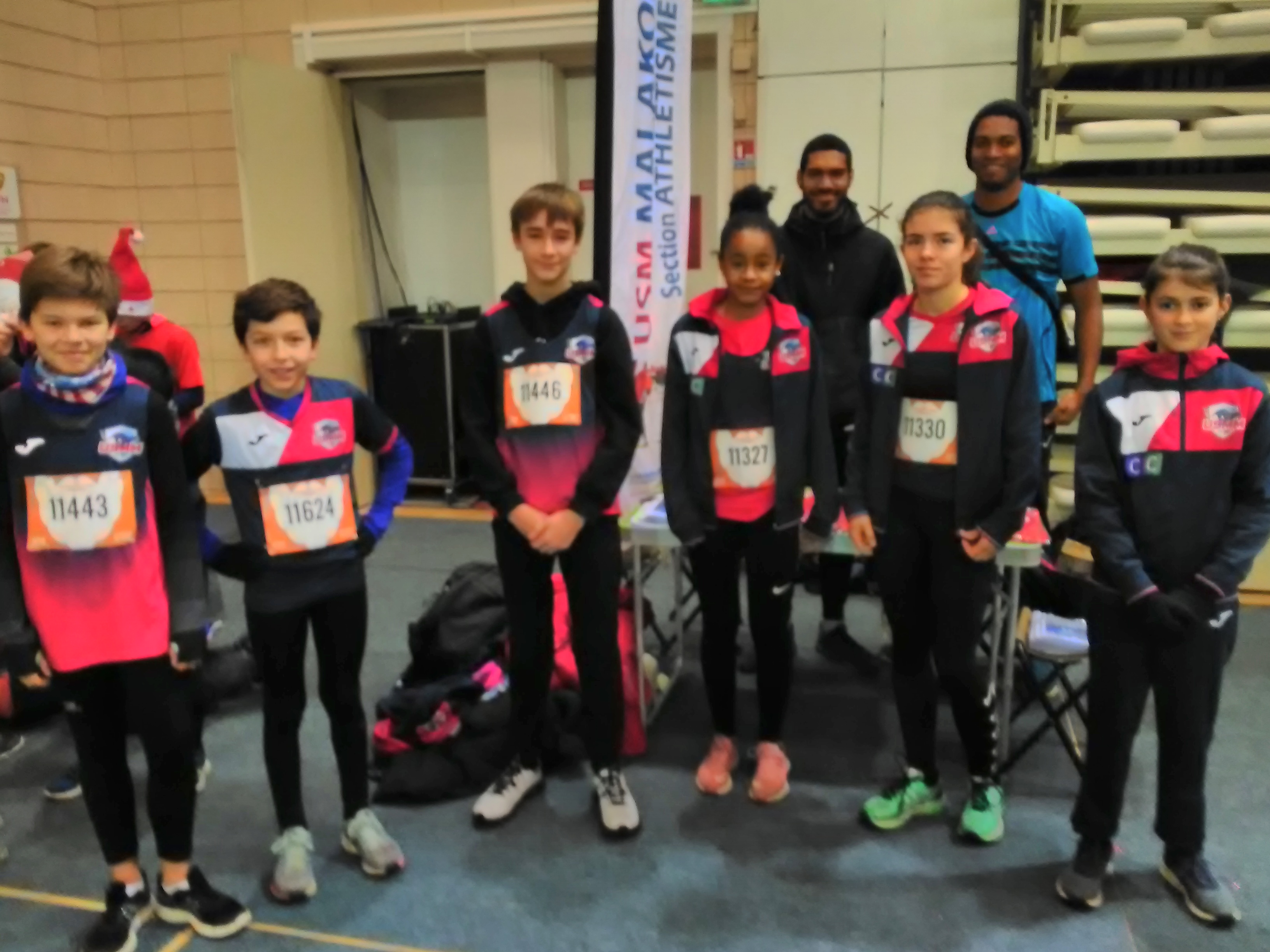 Les benjamins et minimes avec Dylan et Rodrigue Les benjamins et minimes avec Dylan et Rodrigue