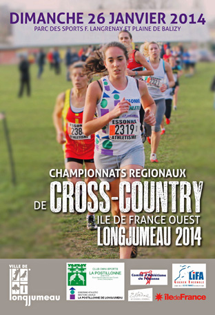 Championnat Régionaux de cross-country - Ile de France Ouest - MAJ Liste des qualifiés