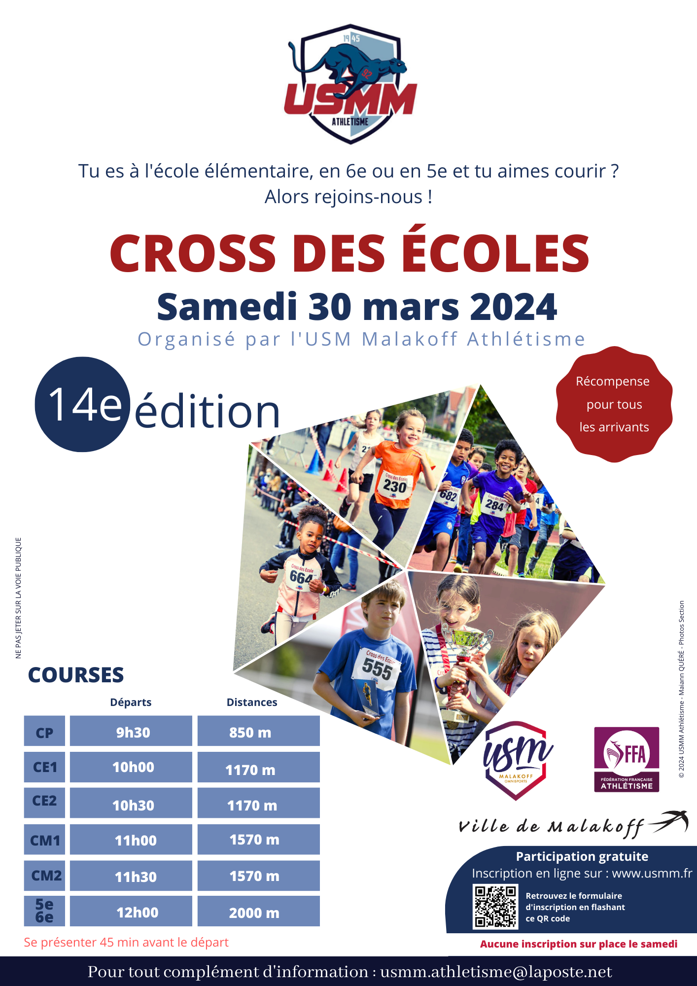 Cross des écoles 2024