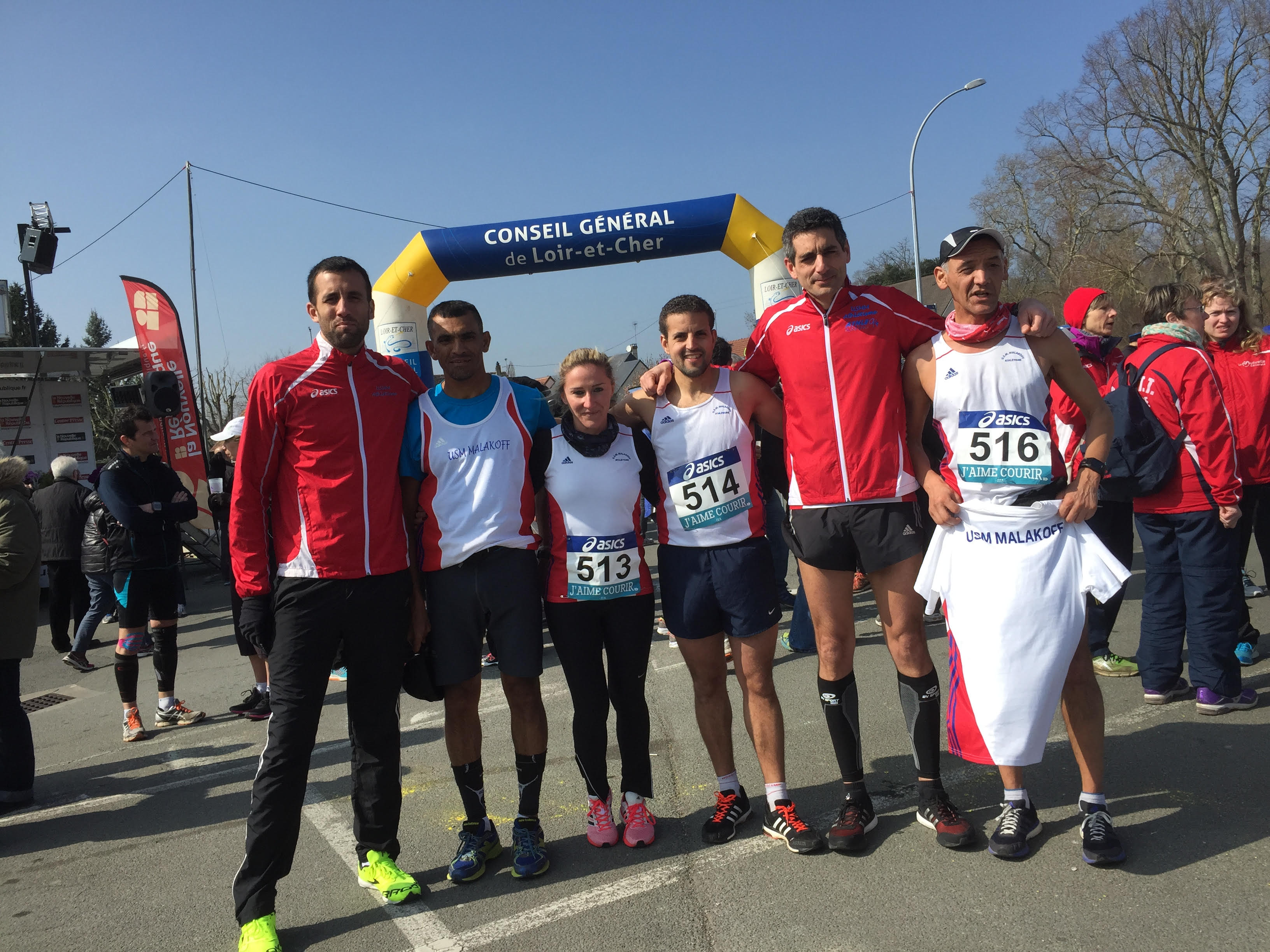 Championnat de France d'ékiden à Vendome