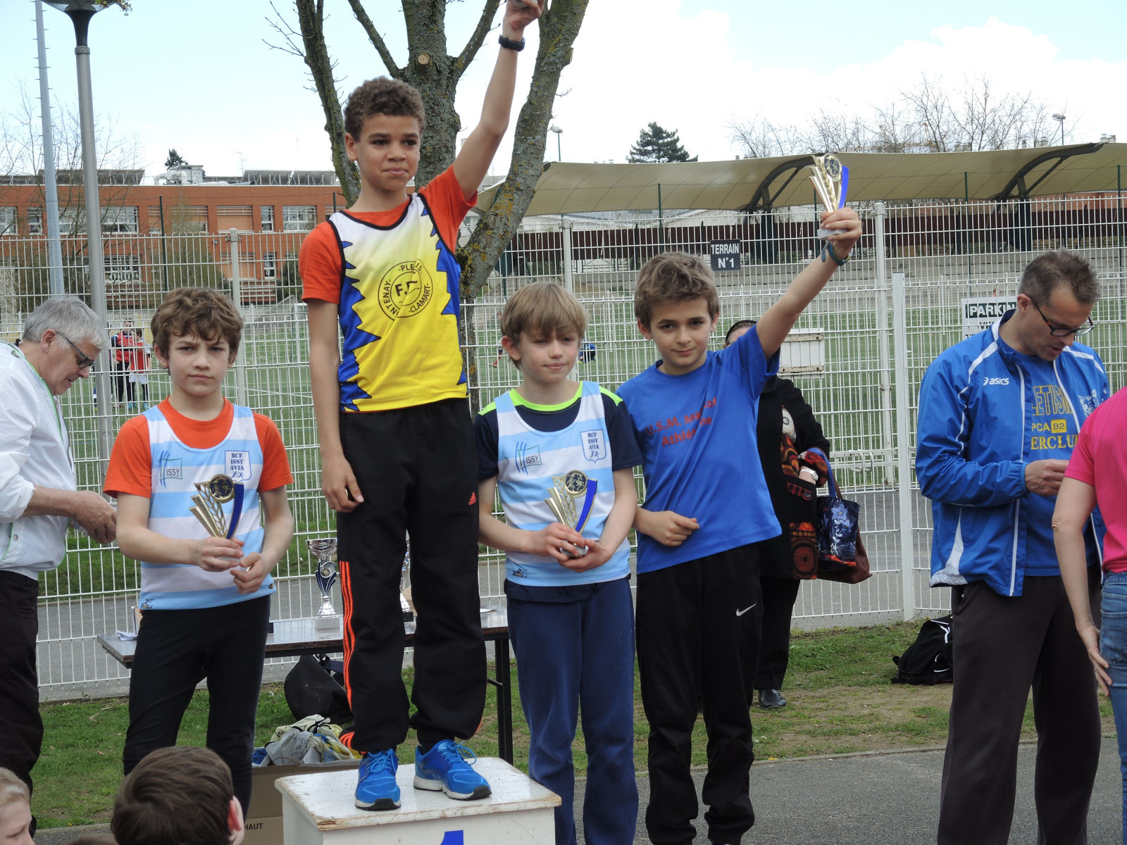 2ème tour du challenge départemental de triathlon Poussin(e)s et Kid-Athlé éveil.