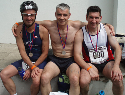 Pendant ce temps là... se déroulait le Triathlon de Paris