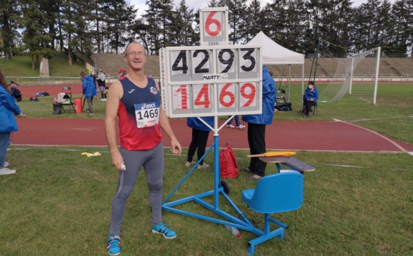 Un Malakoffiot Champion de France du lancer du javelot  !!!